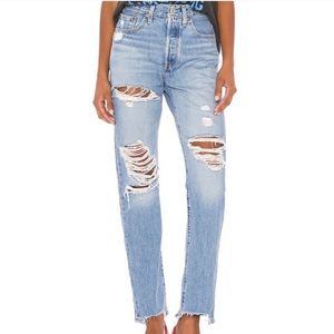 Levi’s 501 original straight leg jean Luxor street